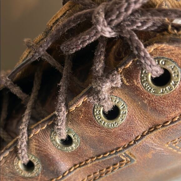 Dr. Martens Alken Vintage Lace Up Patina Leather Men\'s 10 Brown Ankle Boots main image 8